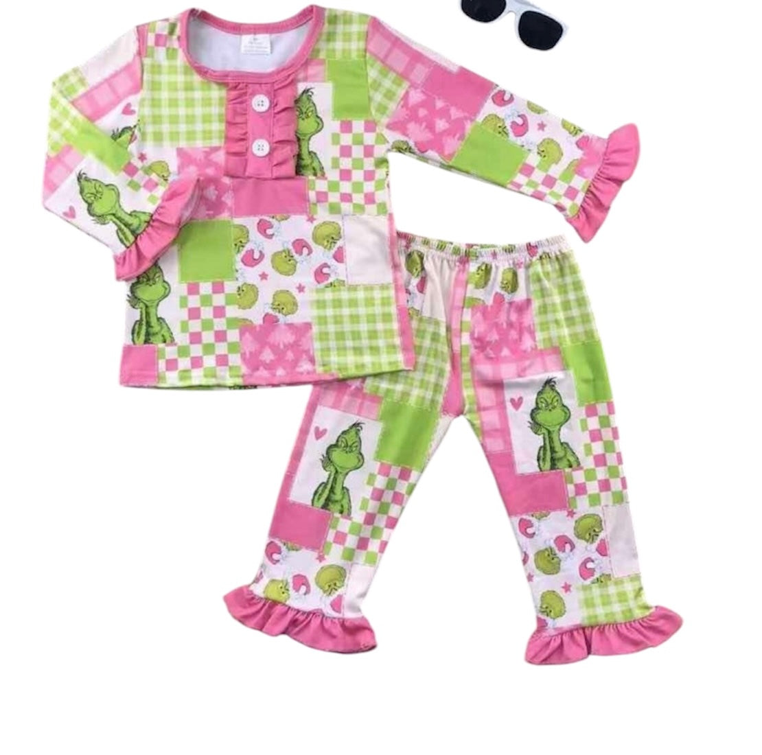 Girls Grinch pyjamas