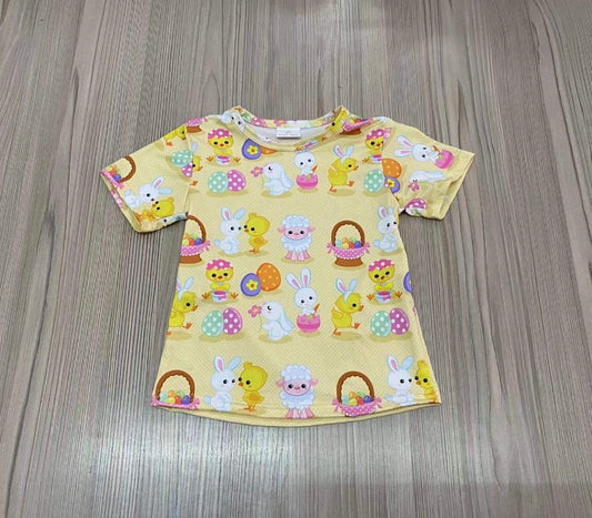 Yellow children’s Easter T-shirt