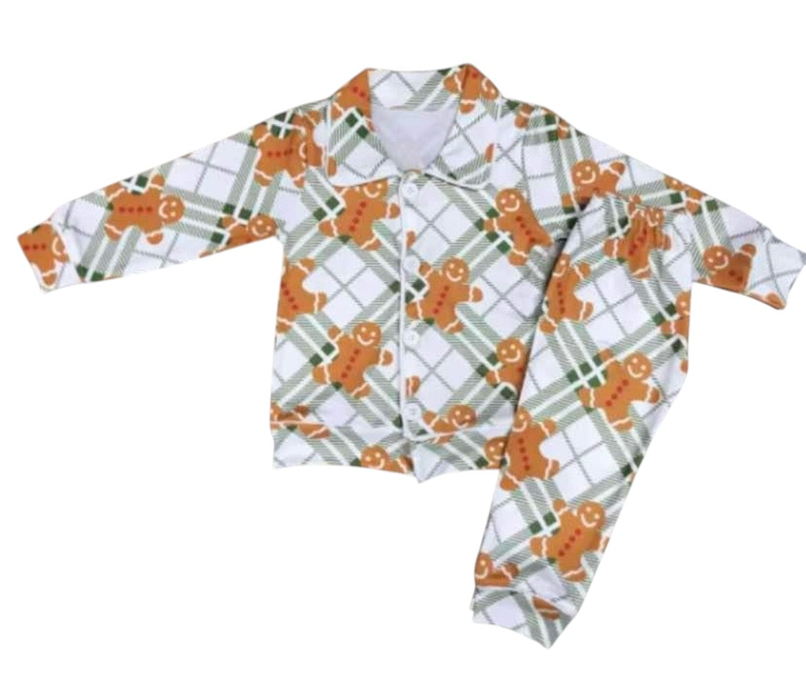 Boys Gingerbread pyjamas